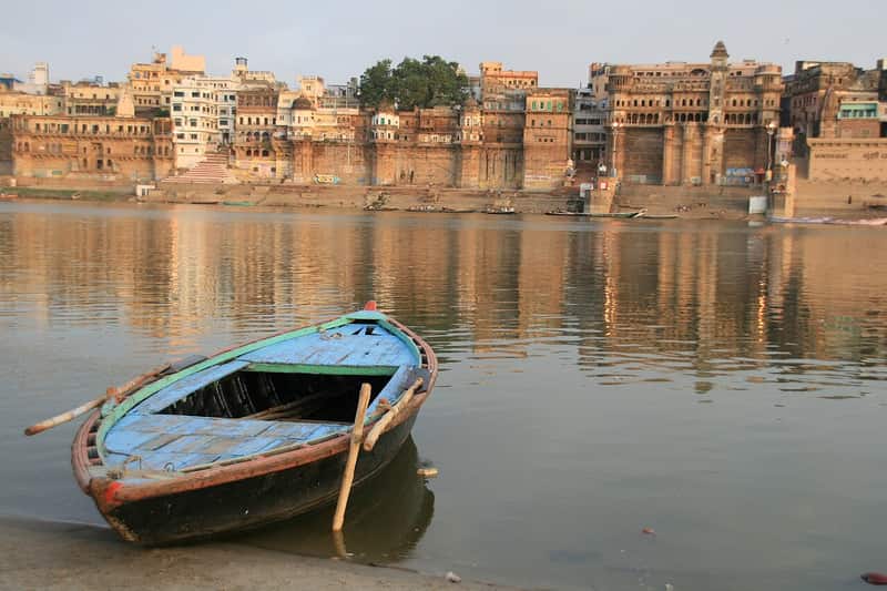Old woman by the river recalling the dai legend
